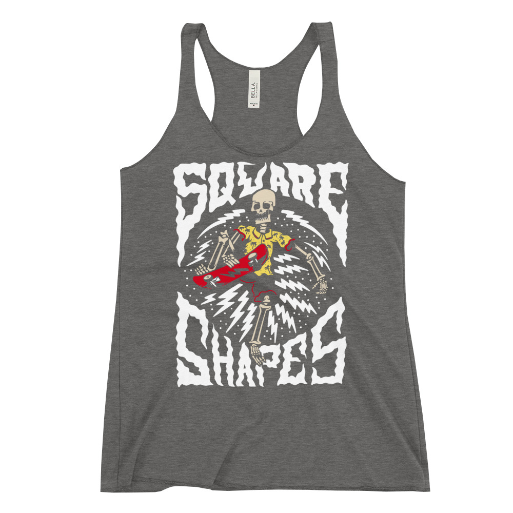 Skeleton Skater - Girl Tank - Epic Merch Store