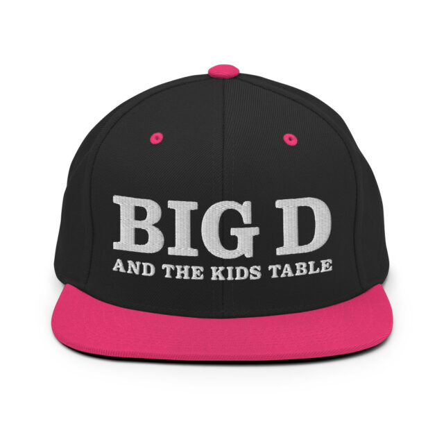 The Big D Hat/ Black